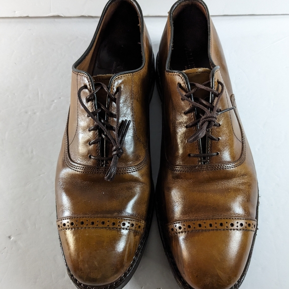 Allen Edmonds Brown Leather Oxfords main image 8